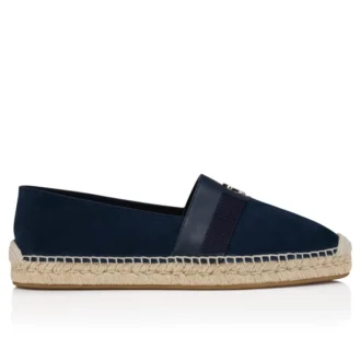 Alfarica – Espadriller – Vendt kalveskind – Marine – Herre