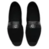 Alfarica – Espadriller – Vendt nubucklæder – Sort – Herre