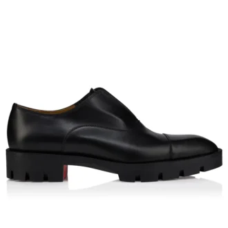 Alpha Lion – Oxfords – Kalveskind – Sort – Herre