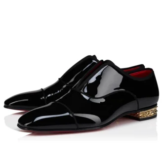 Alphamale Rocks – Oxfords – Lakeret kalveskind – Sort – Herre