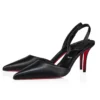 Apostropha Sling – 80 mm slingback-pumps – nappalæder – sort – kvinder Apostropha Sling – 80 mm slingback-pumps – nappalæder – sort – kvinder