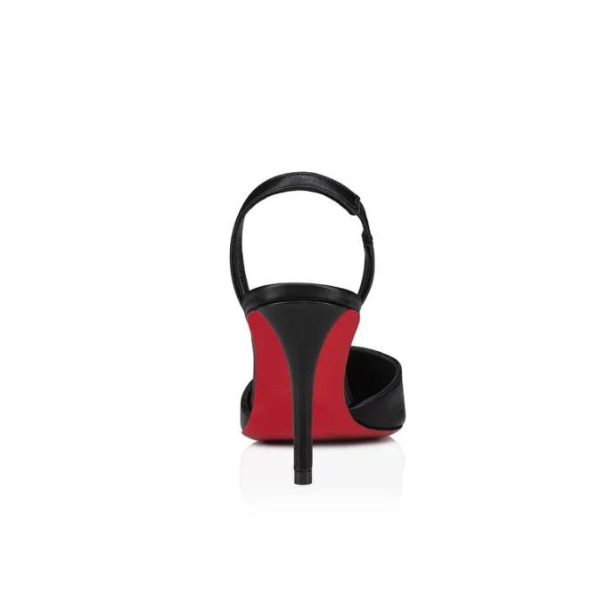 Apostropha Sling – 80 mm slingback-pumps – nappalæder – sort – kvinder Apostropha Sling – 80 mm slingback-pumps – nappalæder – sort – kvinder
