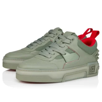 Astroloubi 2 – Sneakers – Kalveskind og lamineret kalveskind – Haiiro – Herre