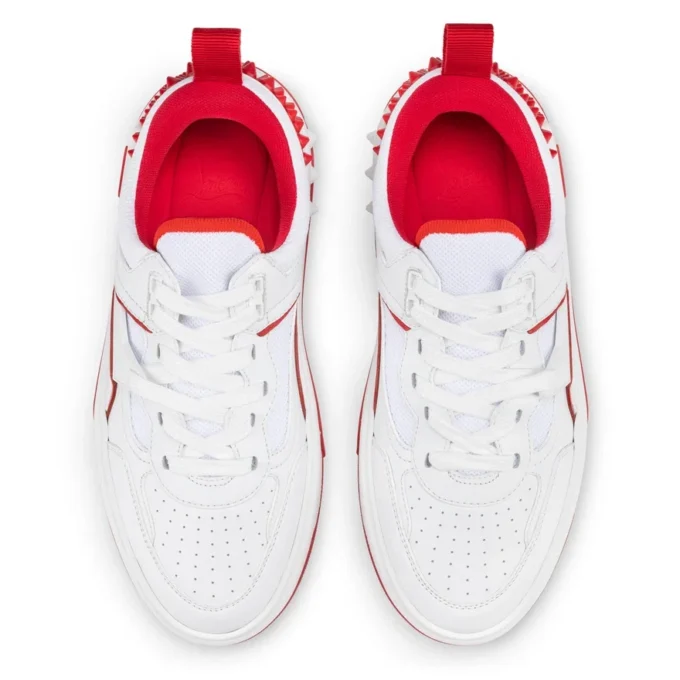 Astroloubi – Sneakers – Kalveskind, ruskind og nappalæder – Hvid – Dame Astroloubi – Sneakers – Kalveskind, ruskind og nappalæder – Hvid – Dame