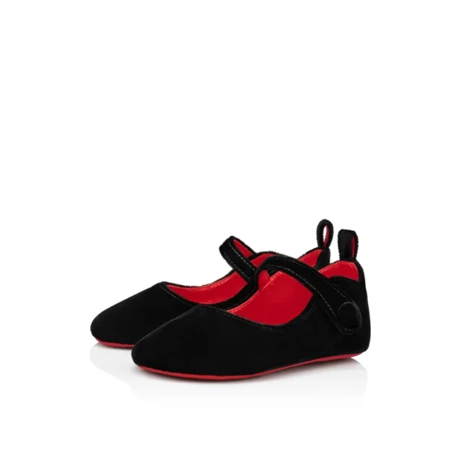 Baby Love Chick – Ballerinasko – Fløjl – Sort – Baby Baby Love Chick – Ballerinasko – Fløjl – Sort – Baby