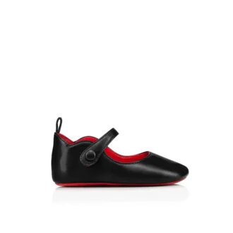 Baby Love Chick – Ballerinasko – Lammeskind – Sort – Baby Baby Love Chick – Ballerinasko – Lammeskind – Sort – Baby