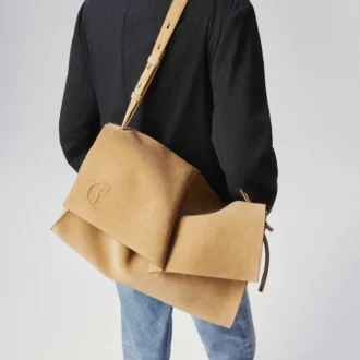Baggy Large – Skuldertaske – Kalveskind – Lionne