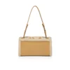 Baggy Small – skuldertaske – diamantformet kalveskind og lammeskind – beige Baggy Small – skuldertaske – diamantformet kalveskind og lammeskind – beige