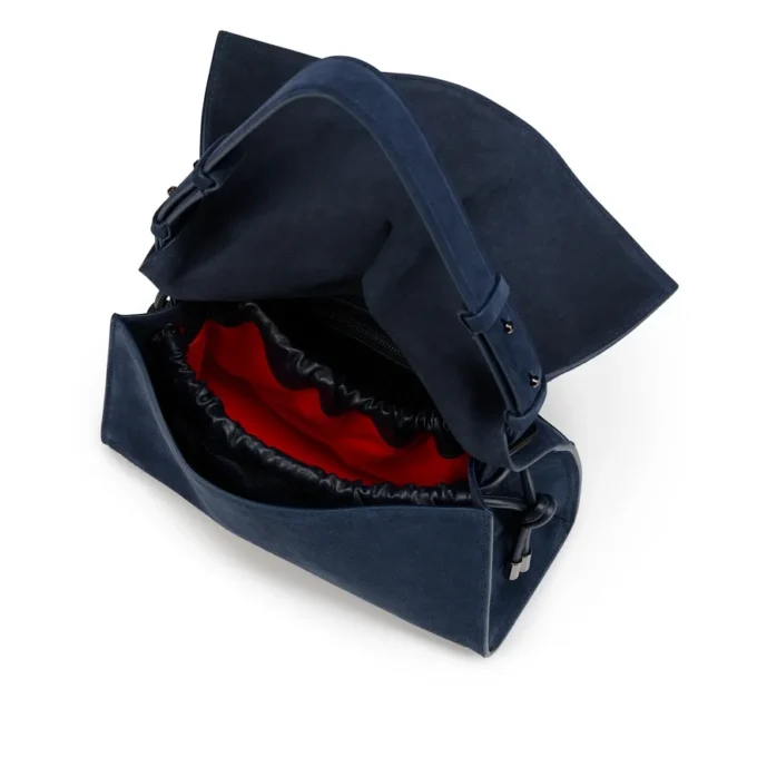 Baggy Small – Skuldertaske – Kalveskind – Navy