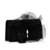Bettina – Clutch – Crepe Satin – Sort Bettina – Clutch – Crepe Satin – Sort