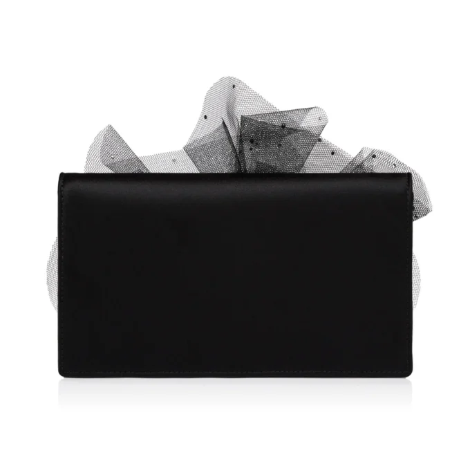 Bettina – Clutch – Crepe Satin – Sort Bettina – Clutch – Crepe Satin – Sort