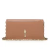 Bettina – Clutch – Lakeret kalveskind – Blush