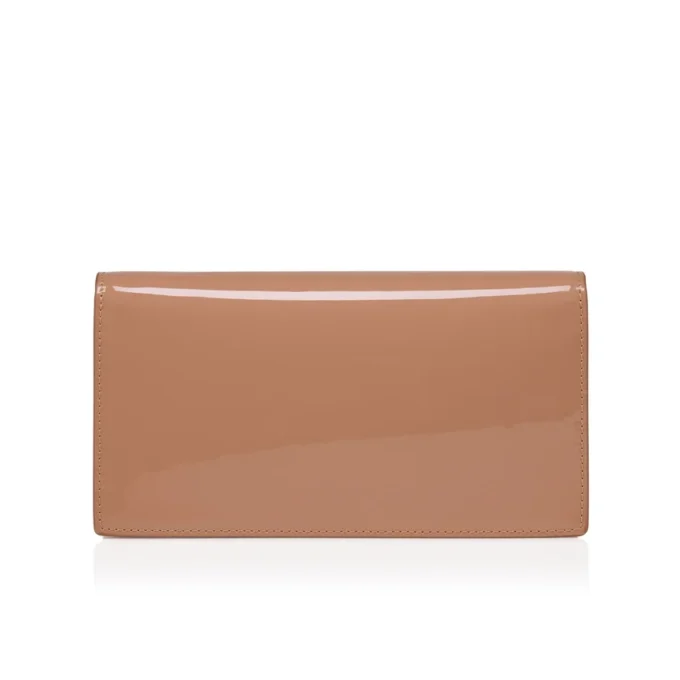 Bettina – Clutch – Lakeret kalveskind – Blush