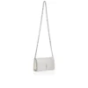 Bettina – Clutch – Perlemorsfarvet nappalæder – Hvid Bettina – Clutch – Perlemorsfarvet nappalæder – Hvid