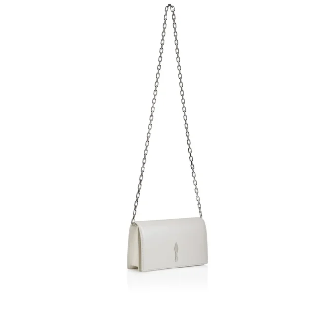 Bettina – Clutch – Perlemorsfarvet nappalæder – Hvid Bettina – Clutch – Perlemorsfarvet nappalæder – Hvid