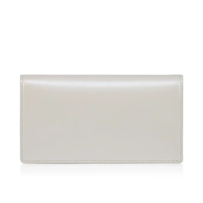 Bettina – Clutch – Perlemorsfarvet nappalæder – Hvid Bettina – Clutch – Perlemorsfarvet nappalæder – Hvid
