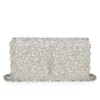 Bettina – Clutch – Ruskind, strass og perler – Sølv Bettina – Clutch – Ruskind, strass og perler – Sølv