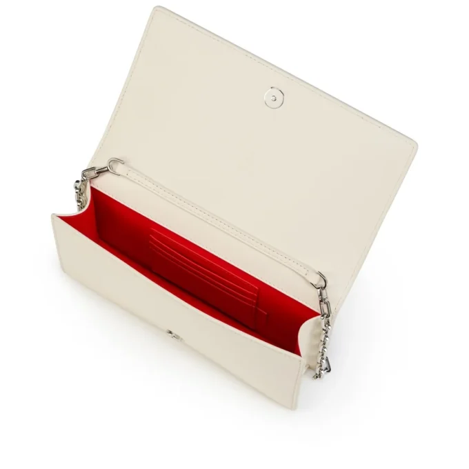 Bettina – Clutch – Ruskind, strass og perler – Sølv Bettina – Clutch – Ruskind, strass og perler – Sølv