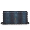 Bettina – Clutch – Vandslangeskind – Sort