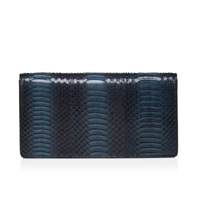 Bettina – Clutch – Vandslangeskind – Sort