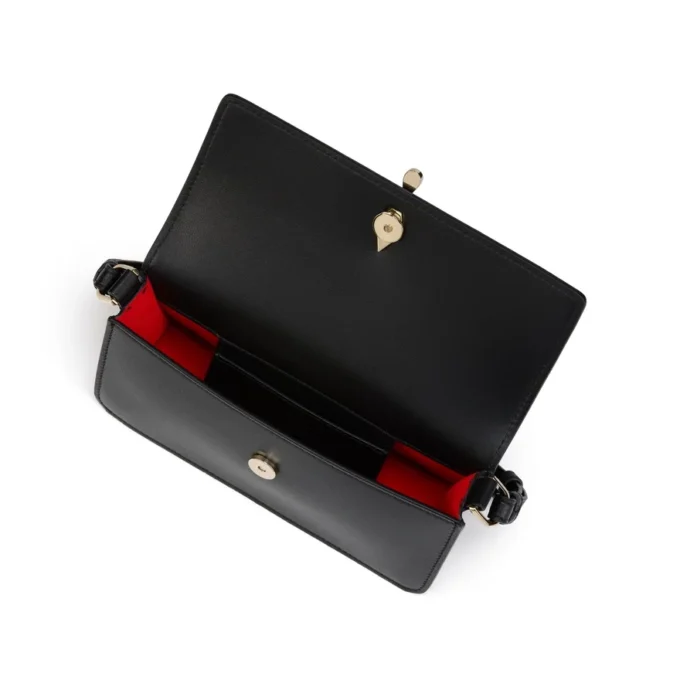 Bettina Mini – Crossbody-taske – Lammeskind – Sort Bettina Mini – Crossbody-taske – Lammeskind – Sort