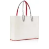 Cabata Large – Tote-taske – Kalveskind og pigge – Bianco Cabata Large – Tote-taske – Kalveskind og pigge – Bianco