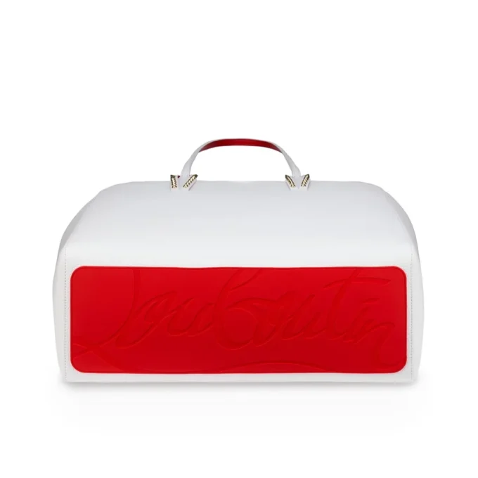 Cabata Large – Tote-taske – Kalveskind og pigge – Bianco Cabata Large – Tote-taske – Kalveskind og pigge – Bianco