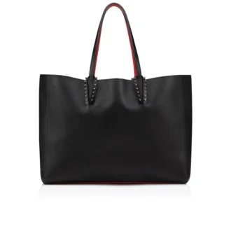 Cabata Large – Tote-taske – Kalveskind og pigge – Sort