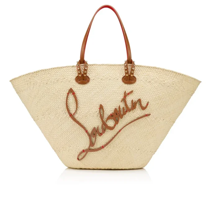 Cabata Large – Tote-taske – Raffia og kalveskind – Natur Cabata Large – Tote-taske – Raffia og kalveskind – Natur