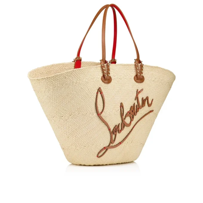 Cabata Large – Tote-taske – Raffia og kalveskind – Natur Cabata Large – Tote-taske – Raffia og kalveskind – Natur
