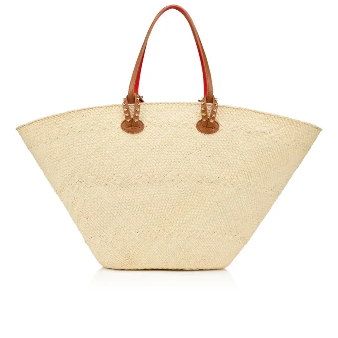 Cabata Large – Tote-taske – Raffia og kalveskind – Natur Cabata Large – Tote-taske – Raffia og kalveskind – Natur