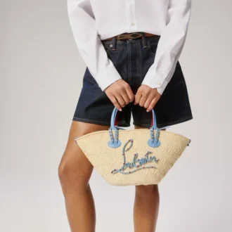Cabata Mini – Tote-taske – Hæklet raffia – Natur