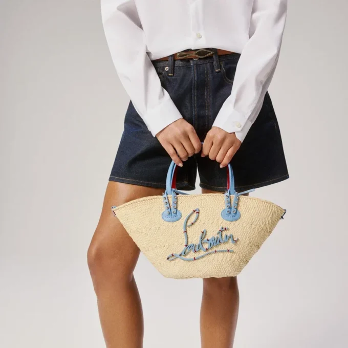 Cabata Mini – Tote-taske – Hæklet raffia – Natur Cabata Mini – Tote-taske – Hæklet raffia – Natur