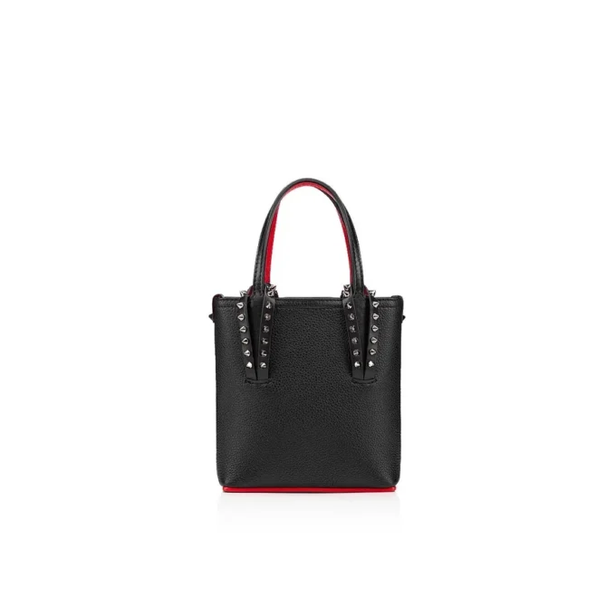 Cabata Mini – Tote-taske – Kalveskind og pigge – Sort Cabata Mini – Tote-taske – Kalveskind og pigge – Sort
