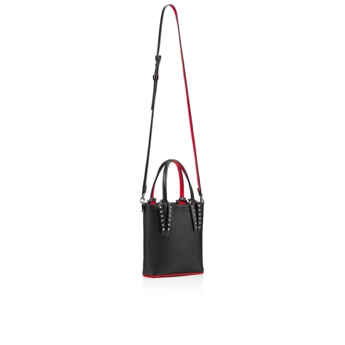 Cabata Mini – Tote-taske – Kalveskind og pigge – Sort Cabata Mini – Tote-taske – Kalveskind og pigge – Sort