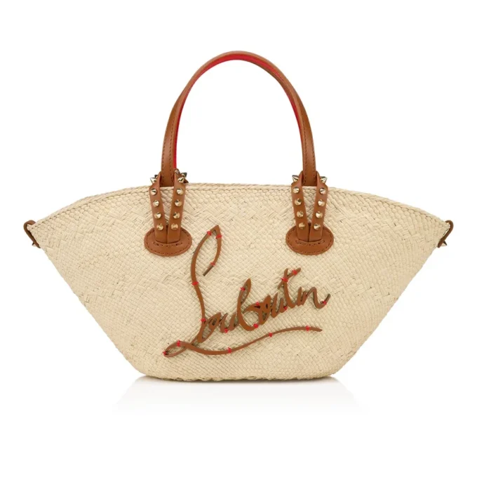 Cabata Mini – Tote-taske – Raffia og kalveskind – Natur Cabata Mini – Tote-taske – Raffia og kalveskind – Natur