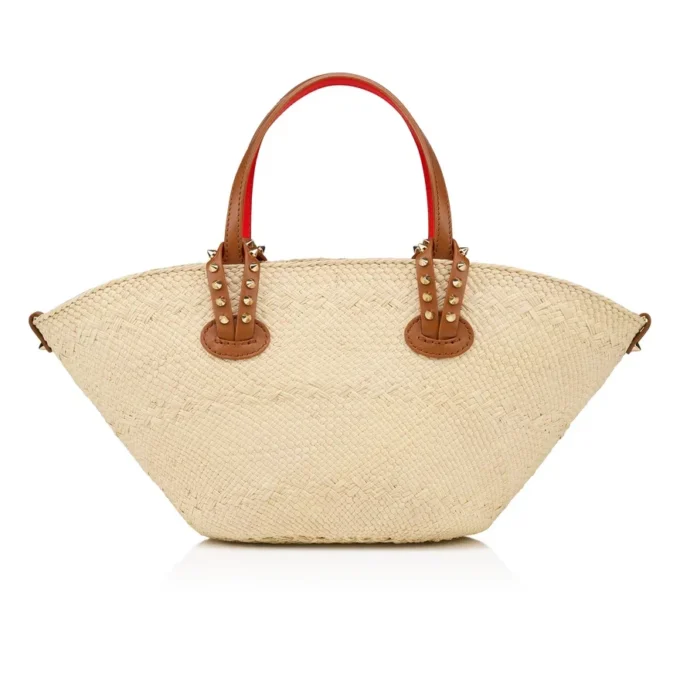 Cabata Mini – Tote-taske – Raffia og kalveskind – Natur Cabata Mini – Tote-taske – Raffia og kalveskind – Natur