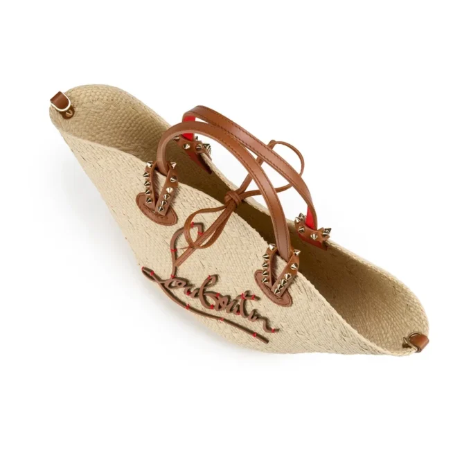 Cabata Mini – Tote-taske – Raffia og kalveskind – Natur Cabata Mini – Tote-taske – Raffia og kalveskind – Natur
