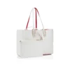 Cabata Small – Tote Bag – Blødt kalveskind og pigge – Bianco Cabata Small – Tote Bag – Blødt kalveskind og pigge – Bianco