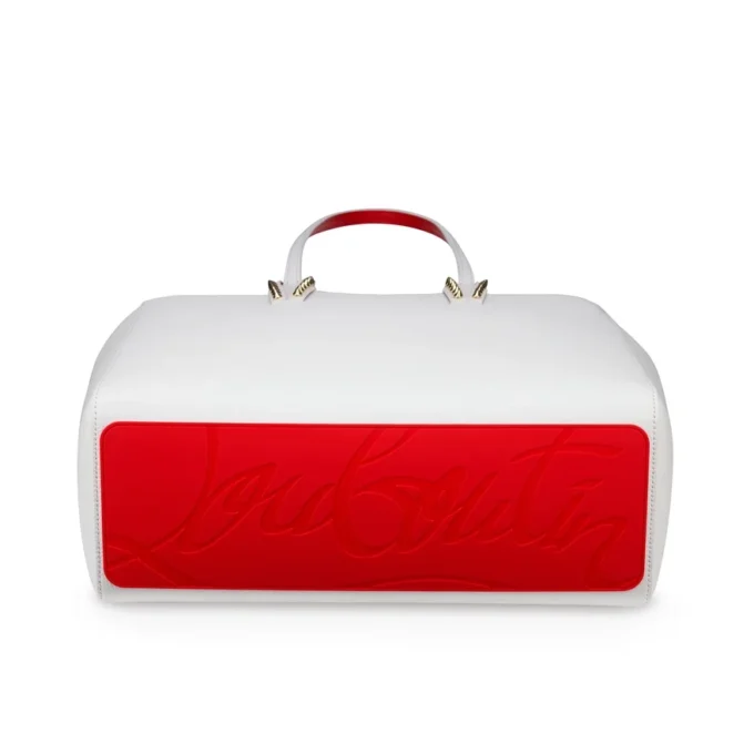 Cabata Small – Tote Bag – Blødt kalveskind og pigge – Bianco Cabata Small – Tote Bag – Blødt kalveskind og pigge – Bianco