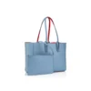 Cabata Small – Tote-taske – Kalveskind med struktur – Ceruleo Cabata Small – Tote-taske – Kalveskind med struktur – Ceruleo