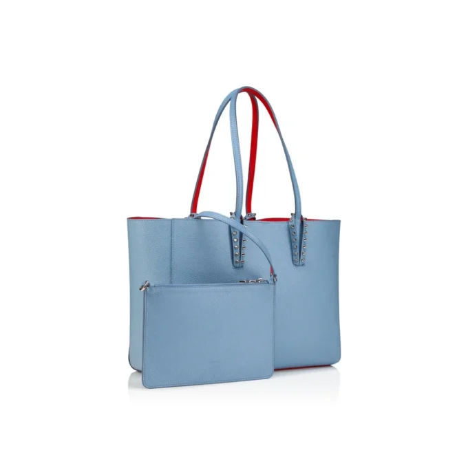 Cabata Small – Tote-taske – Kalveskind med struktur – Ceruleo Cabata Small – Tote-taske – Kalveskind med struktur – Ceruleo