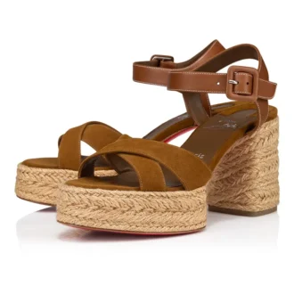 Calakala – 85 mm espadriller – ruskind og kalveskind – Rhea – kvinder