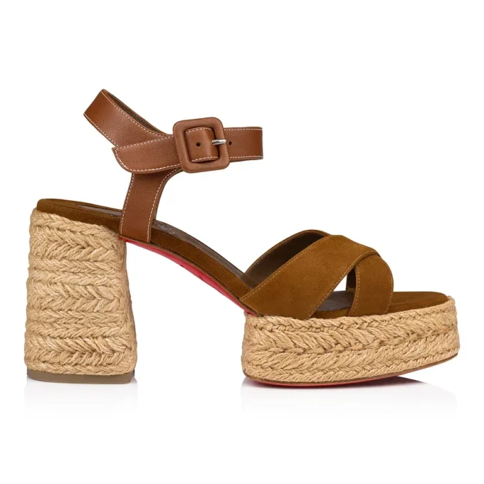 Calakala – 85 mm espadriller – ruskind og kalveskind – Rhea – kvinder Calakala – 85 mm espadriller – ruskind og kalveskind – Rhea – kvinder