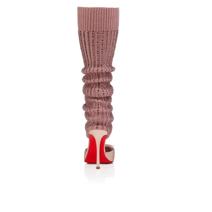 Cassia Annmac – 100 mm pumps – crepesatin og mesh – Poupee – kvinder