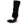 Cassia Annmac – 100 mm pumps – crepesatin og mesh – sort – kvinder