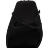Cassia Annmac – 100 mm pumps – crepesatin og mesh – sort – kvinder