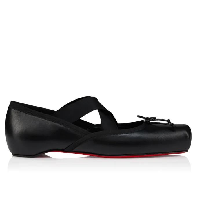 Cassiasticina – Ballerinasko – Lammeskind – Sort – Dame Cassiasticina – Ballerinasko – Lammeskind – Sort – Dame