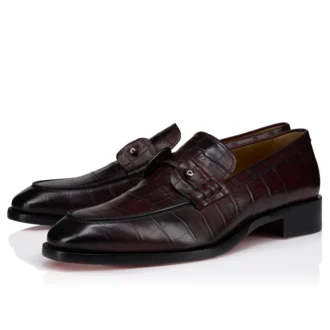 Chambelimoc – Loafers – Alligatorpræget patineret kalveskind – Amara – Herre