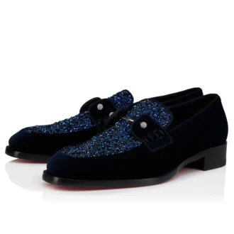 Chambelimoc Perla Night Strass – Loafers – Fløjl og Strass – Last Night – Herre